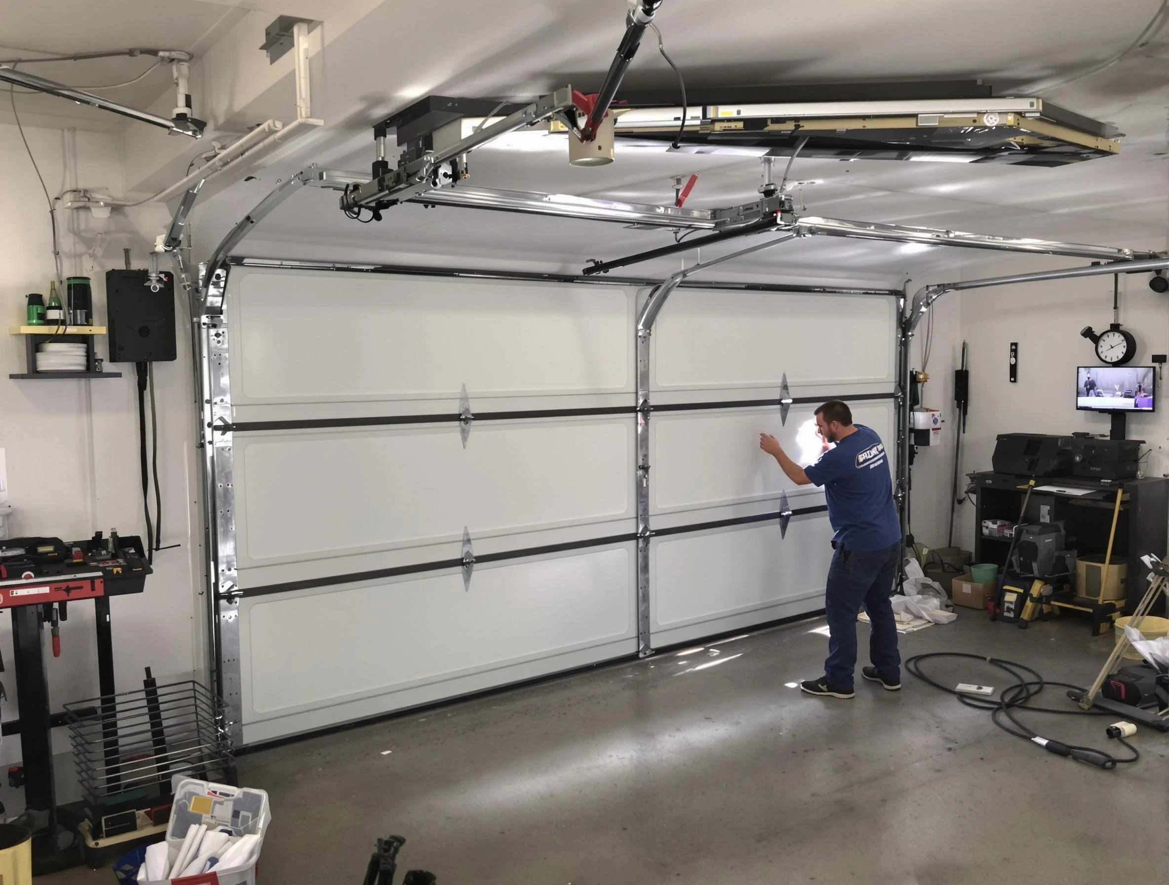 Professional garage door repair service by Saratoga Springs Garage Door Repair in Saratoga Springs